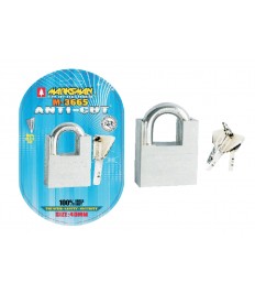  MARKSMAN Anti-Cut Brass Pad Lock 短耳高级防剪锁