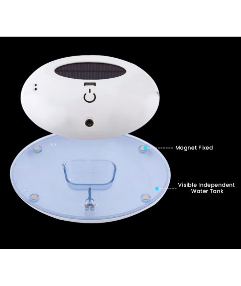 Vehicles Humidification & Purification Device (White/ Black)