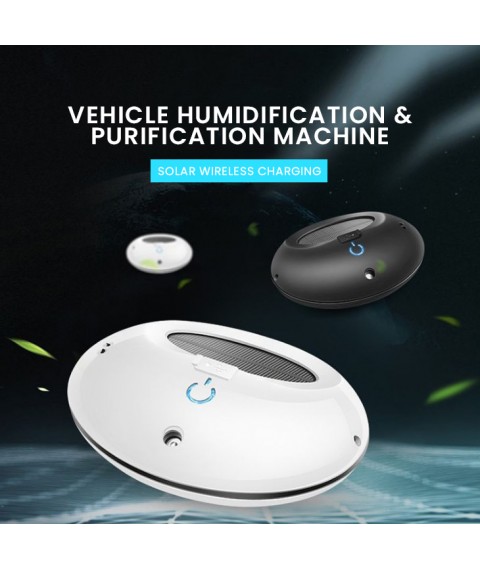 Vehicles Humidification & Purification Device (White/ Black)