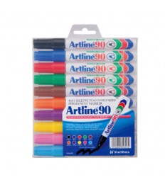 Artline 90 Permanent Whiteboard Marker (Pack of 10)