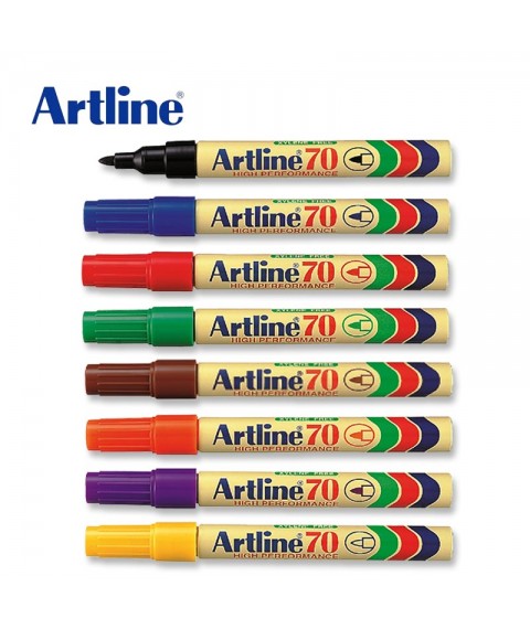 Artline 70 Permanent Whiteboard Marker (Pack of 10)